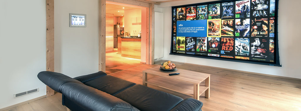 So aufgeräumt kann ein 7.3.4 Dolby Atmos Setup sein