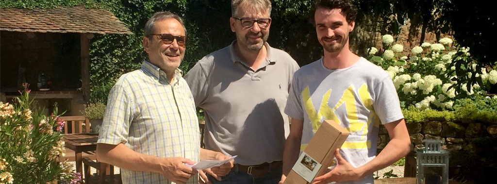 mediacraft begrüßt den 100sten Seminarteilnehmer 2016 im mediacraft Lautsprecher Demogarten