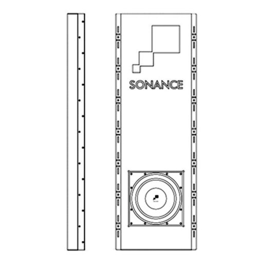 Sonance R10SUB Enclosure - Kinolautsprecher
