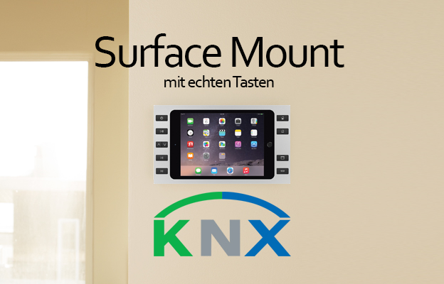 Surface Mount mit echten Tasten als KNX Controller