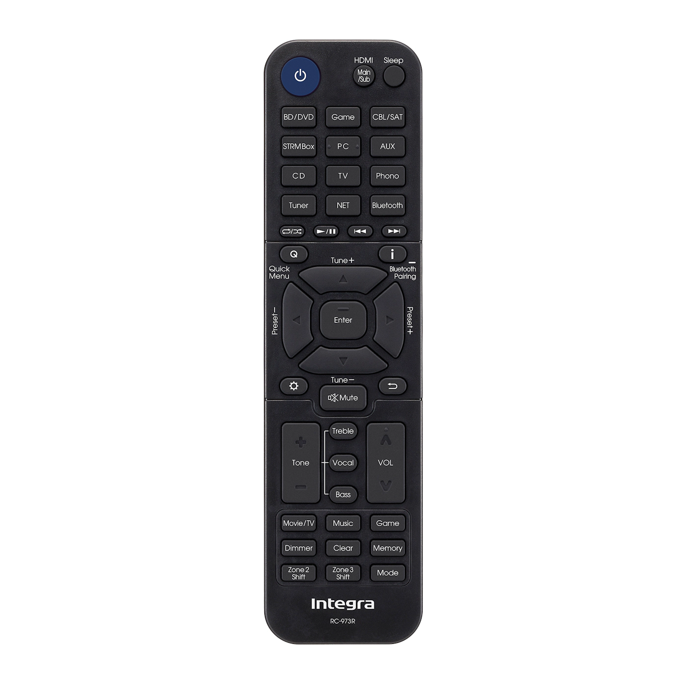 Integra DRX 2-4 - Fernbedienung